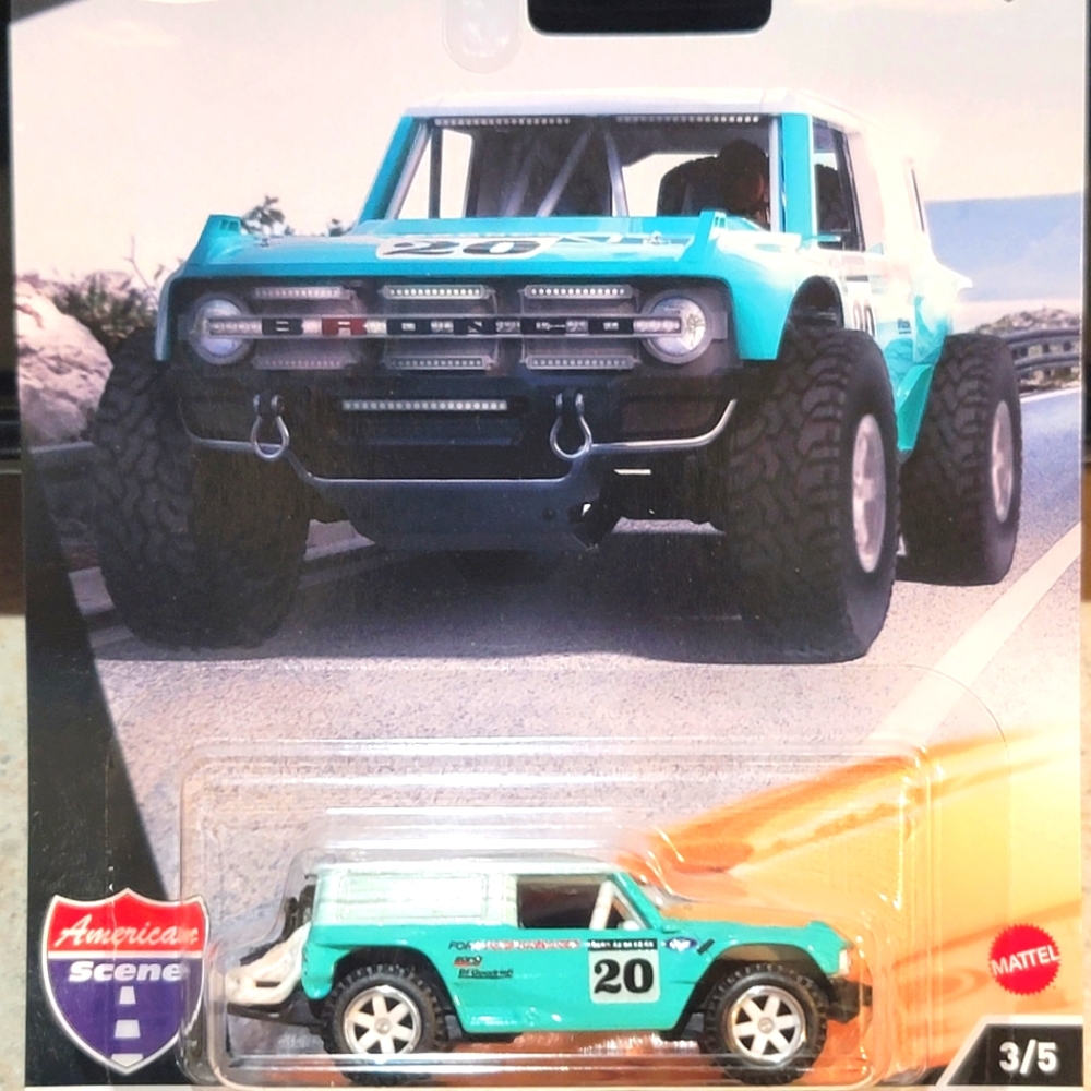 Hot Wheels Car CULTURE Ford Bronco R